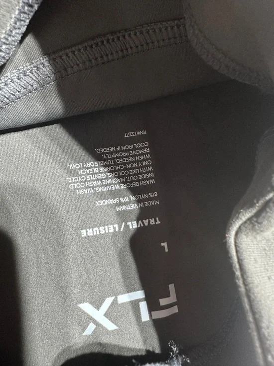 FLX Affirmation Travel/Leisure Women’s Gray Dress - L- NWT- wicking - Picture 3 of 3